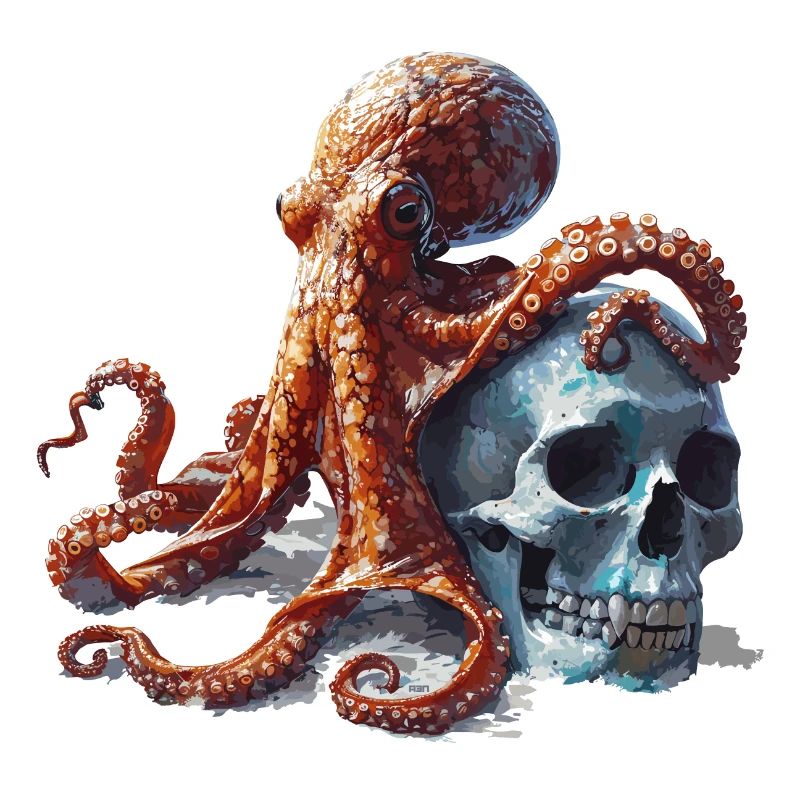 Octopus Skull