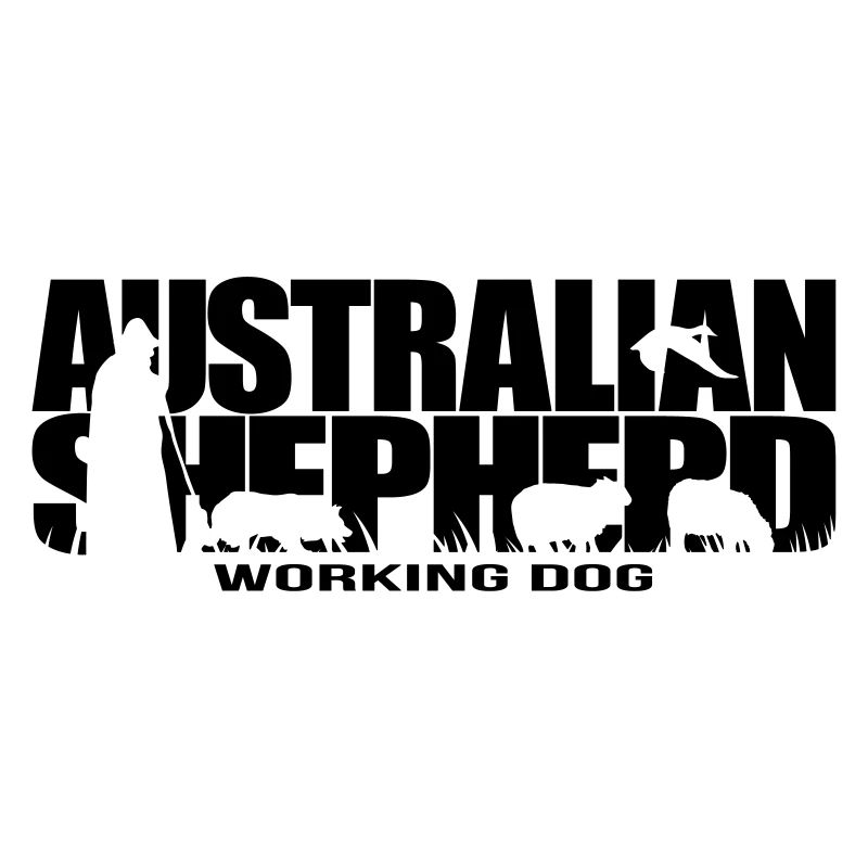 AUSTRALIAN SHEPHERD WORKING DOG dogs Wilsigns