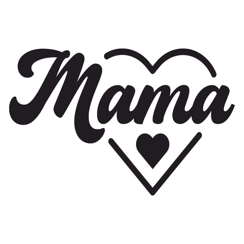 Mama Motiv | Muttertags- oder Geburtstagsgeschenk