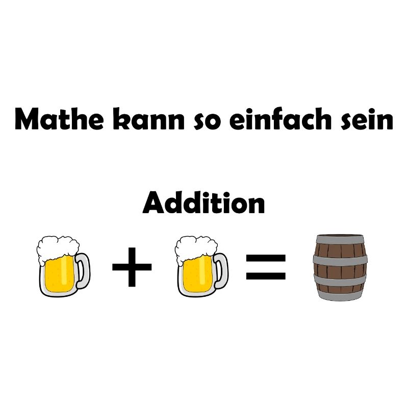 Bier-Mathematik - Addition kann so einfach sein