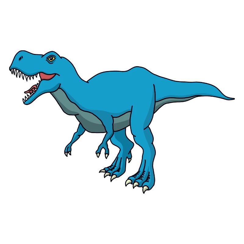 T-Rex blau