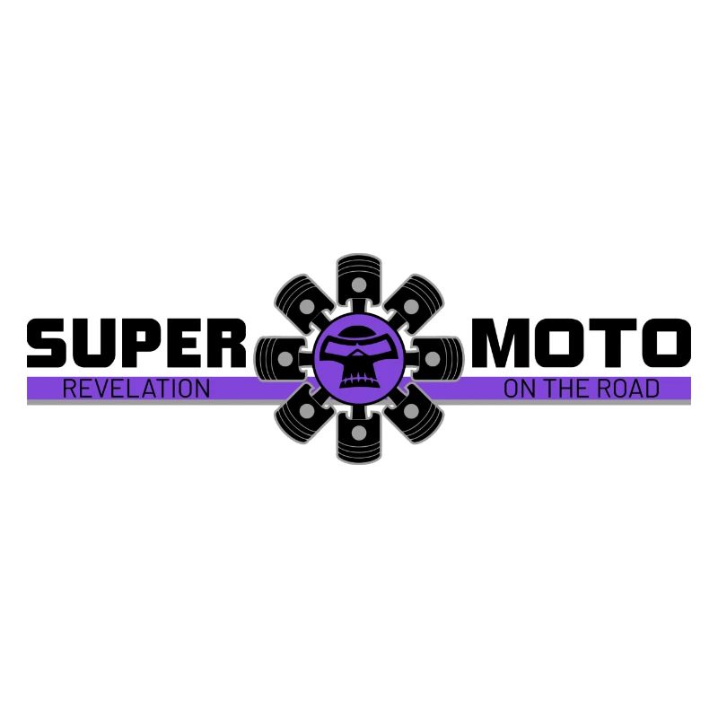 SUPER MOTO Monkey Circle violet