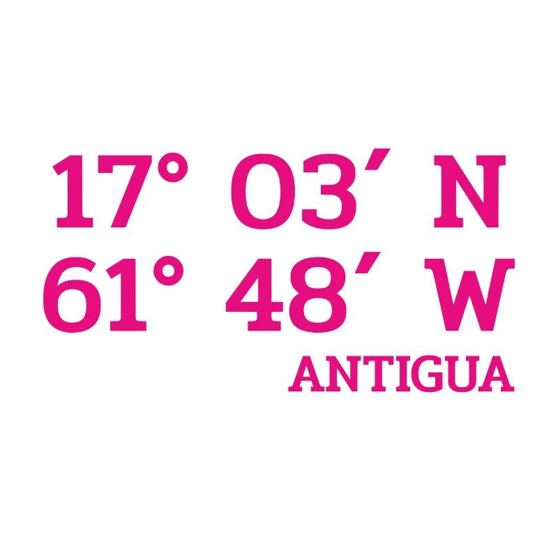 Antigua Coordinates - Coordinates - Caribbean