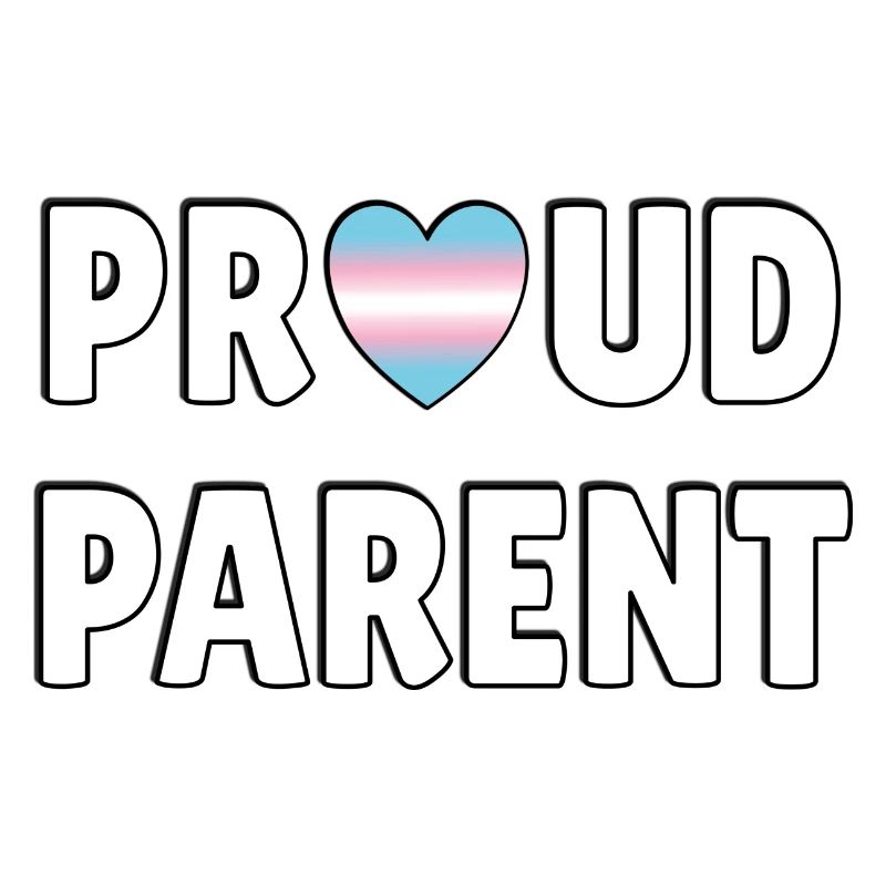Fier parent - Drapeau trans