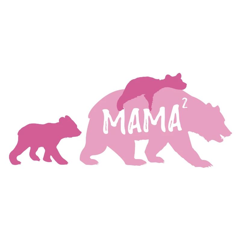 Mama Bear haut 2 petits