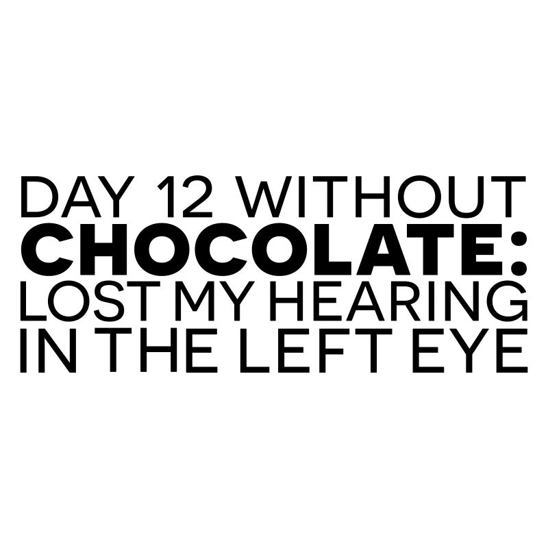 Day 12 without Chocolate