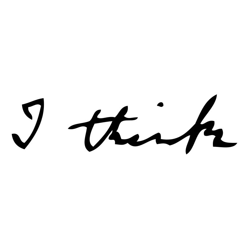 I think