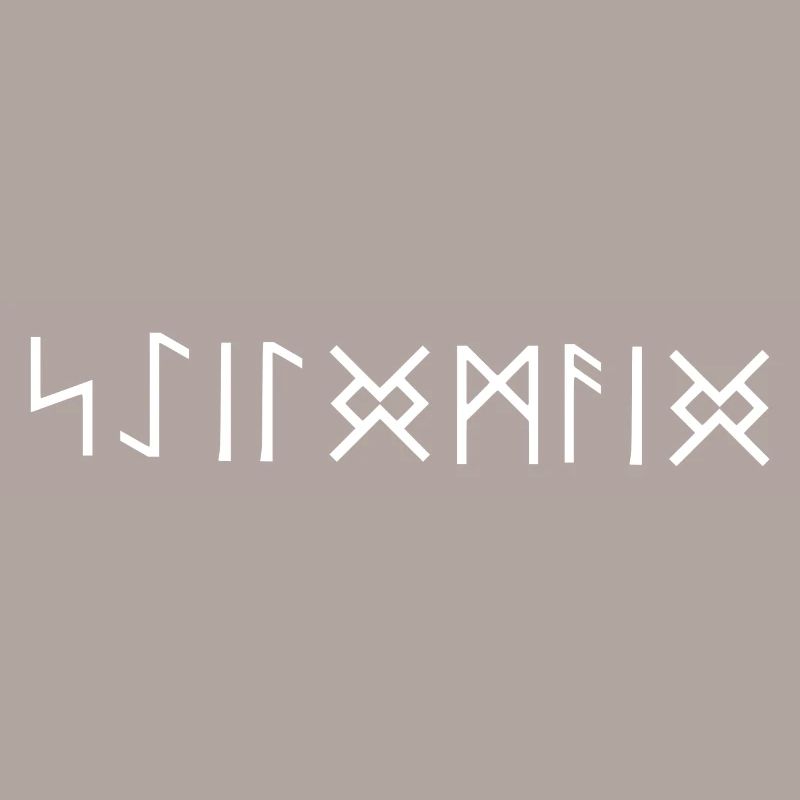 Schildmaid Rune Script Germanic Viking Celts
