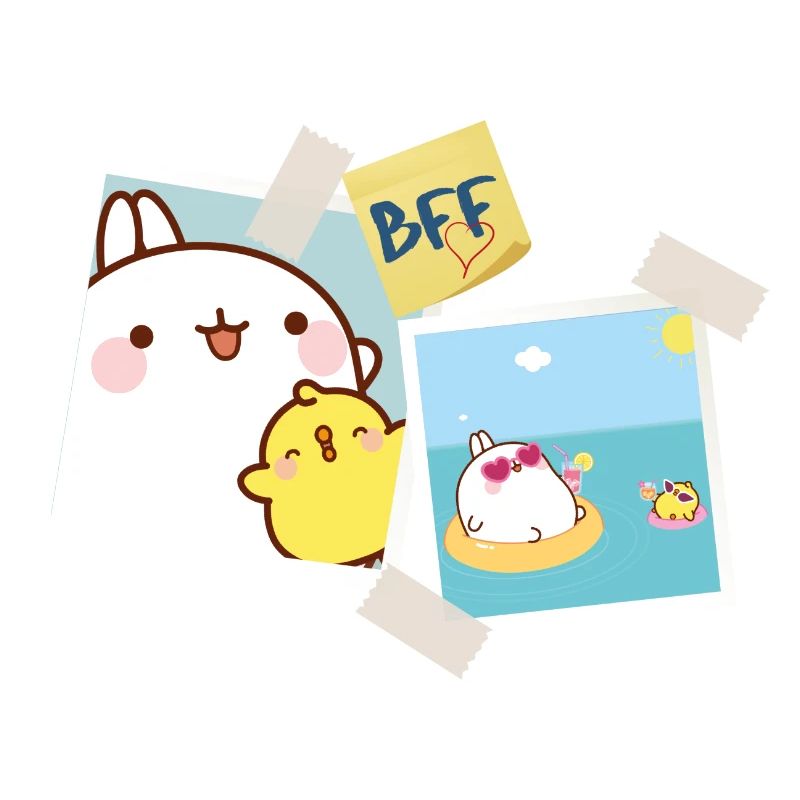 Molang Piu Piu BFF Beste Freunde