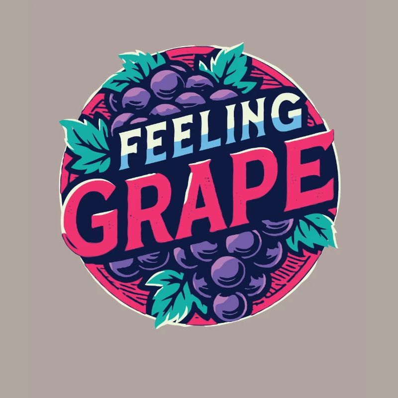 Feeling Grape Pun Winemaker Chemise à vin