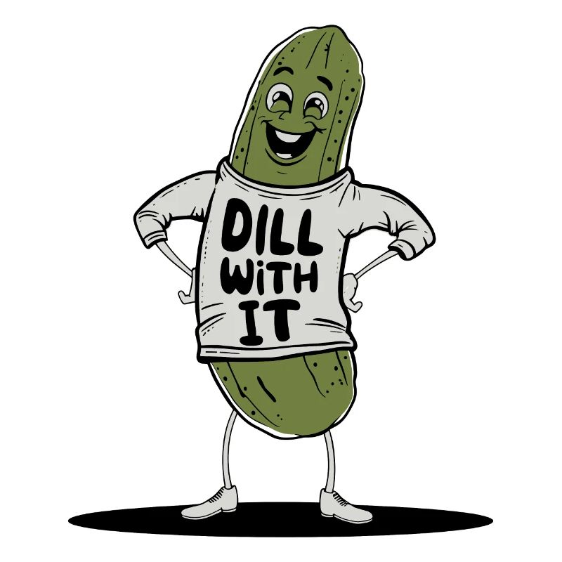 dill with it funny pickle pun