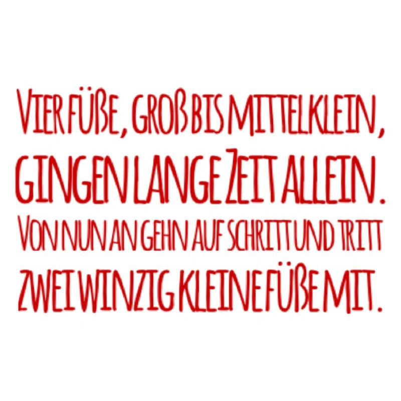 Süsse Babysprüche