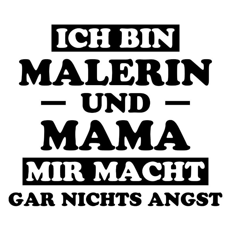 Malerin Spruch Malermeister Beruf Malerin Geschenk
