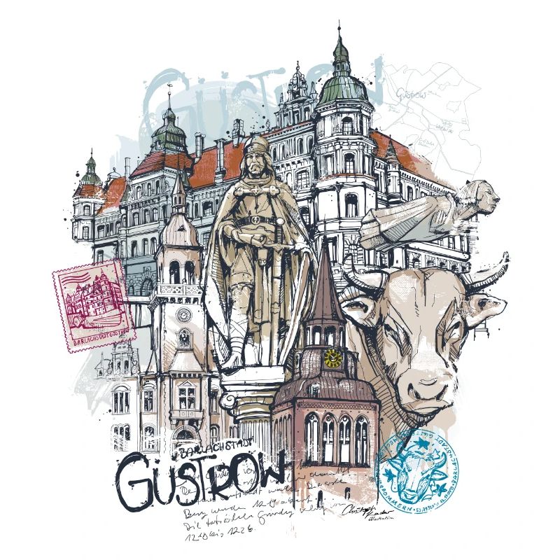 Güstrow Illustration