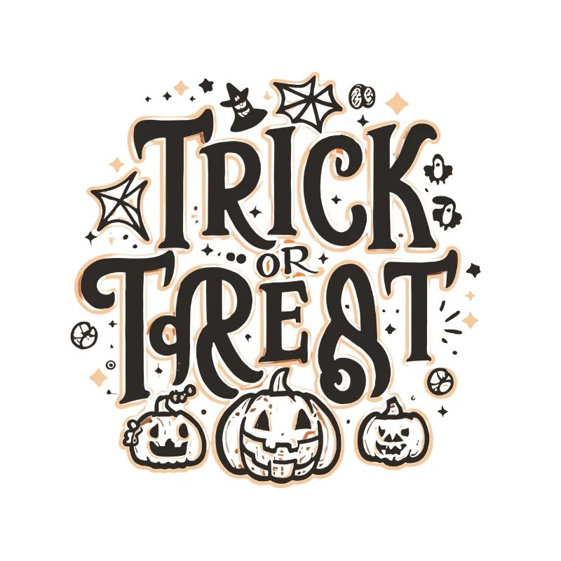 Trick or Treat Süßes oder Saures