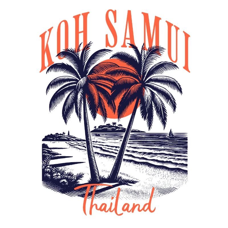 Plage de Koh Samui Thailand