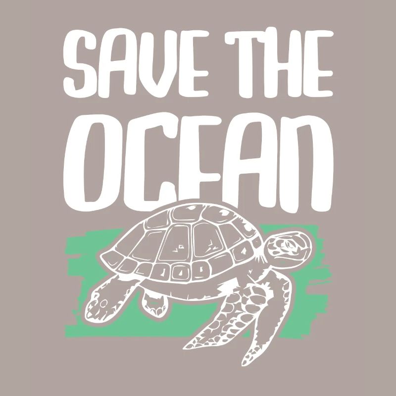 Save the Ocean Turtle