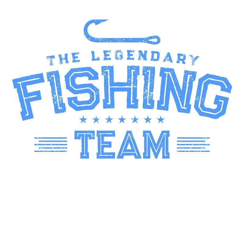 Pêche pêcheur équipe de poisson Logo