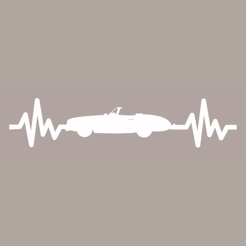 Cabrio Oldtimer Auto Herzschlag Style