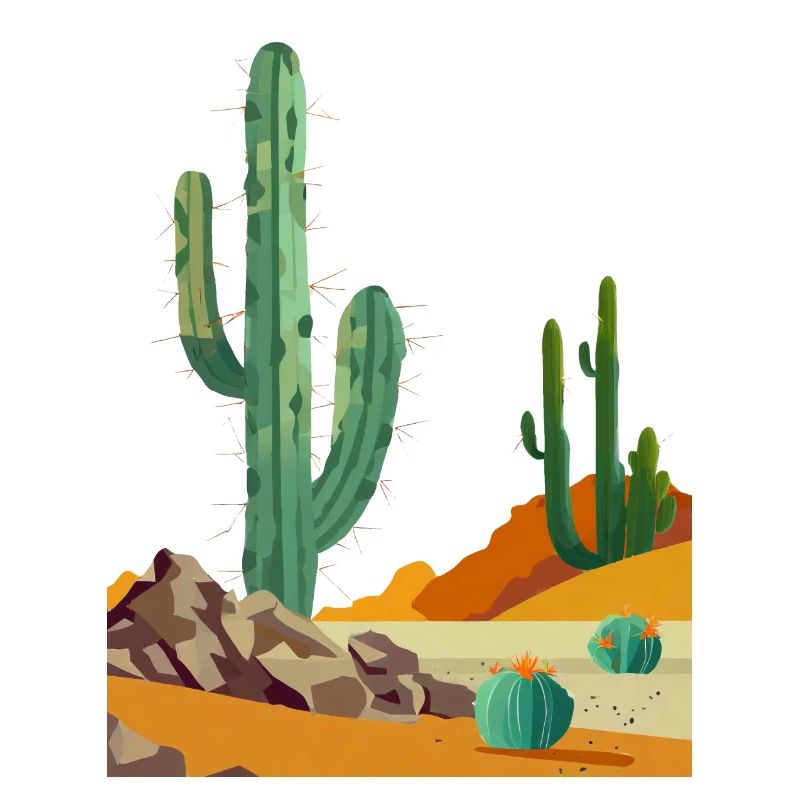 Cactus dans le désert