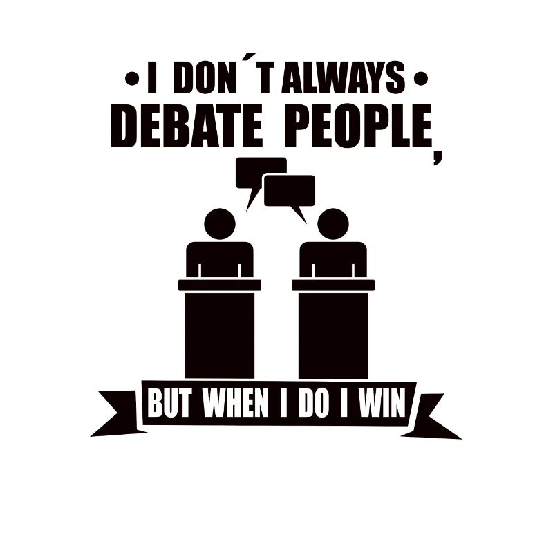 Debatte Rede Debattierer Redner Geschenkidee