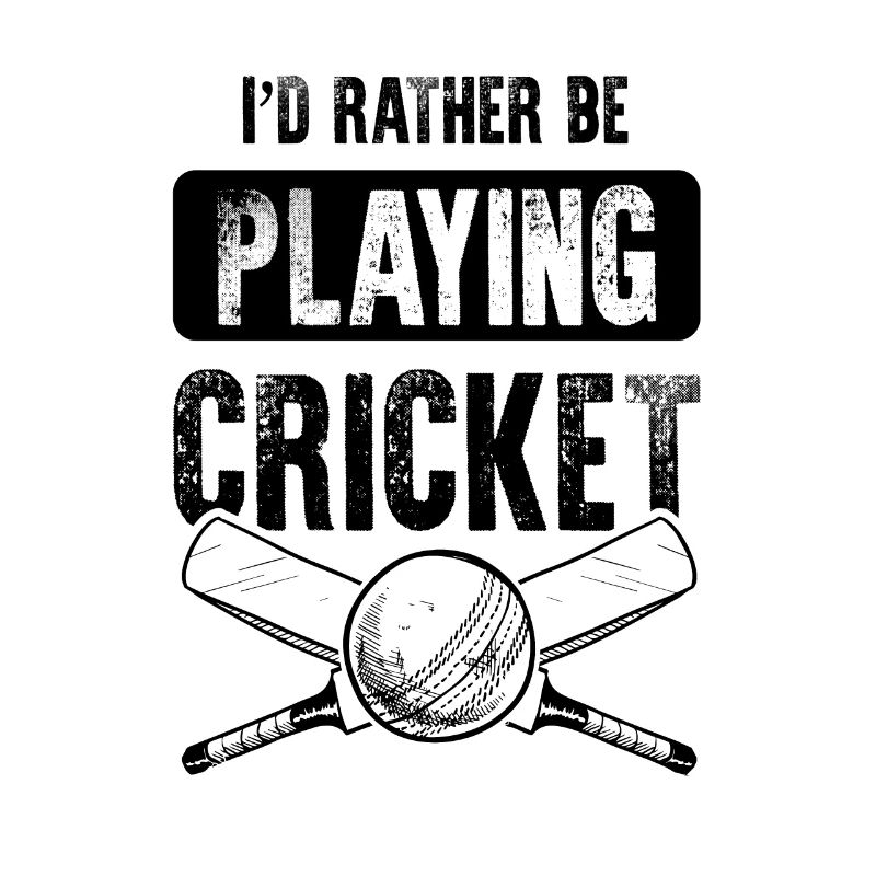 playing cricket