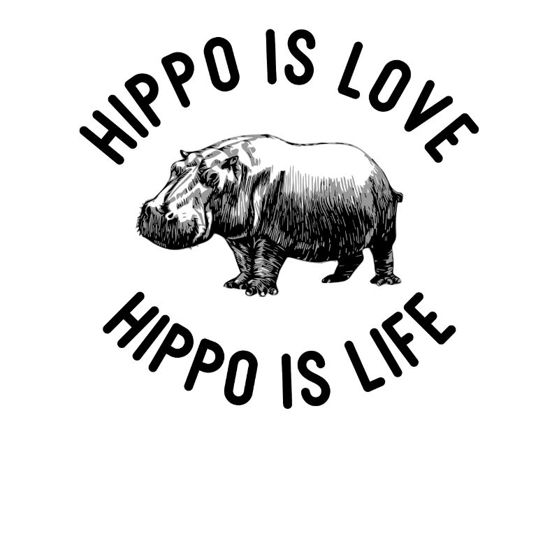 herbivore nilpferd flusspferd hippo sei du selbst