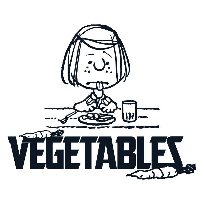 Peanuts Peppermint Patty Vegetables