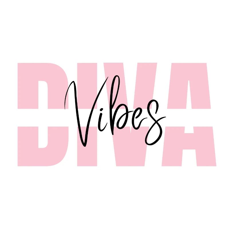 Diva Vibes - Statement Motivation Spruch