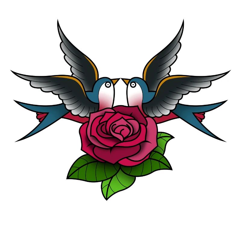 Tattoo 2 Schwalben