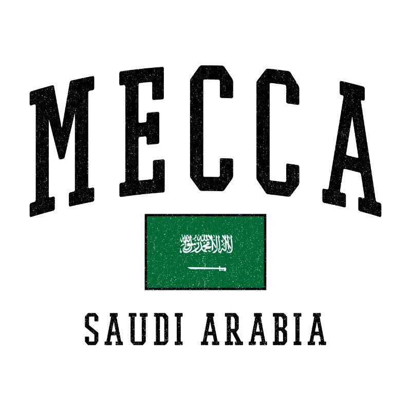 Mecque, Arabie Saoudite : Conception du drapeau