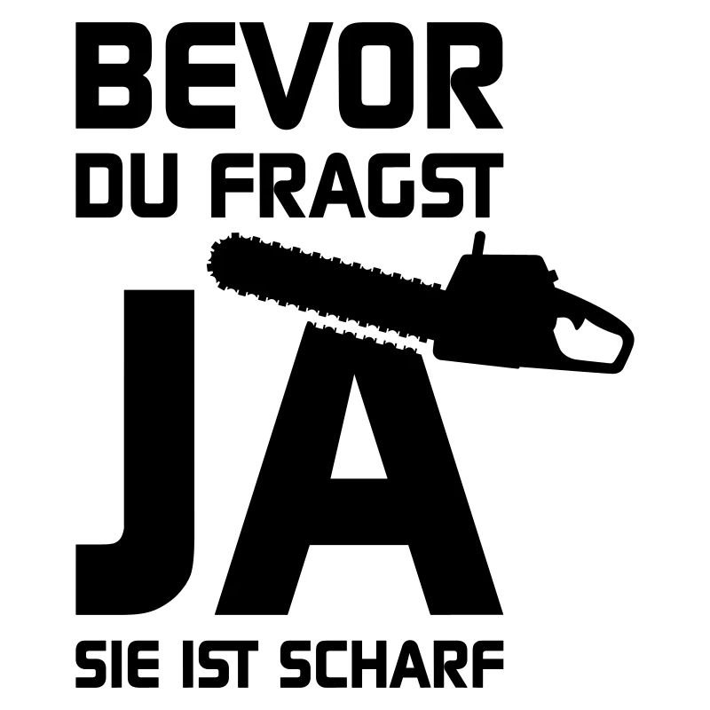 Sie ist scharf