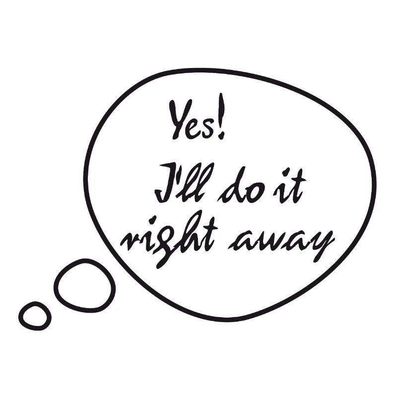 Rickel's Design: I'll do it right away