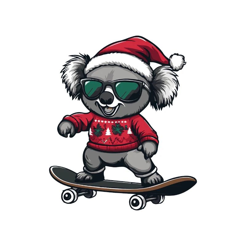 Koala Weihnachten Lustig