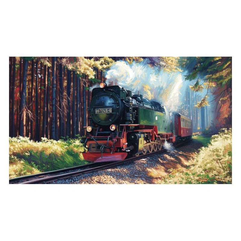 Brocken Wald Dampf