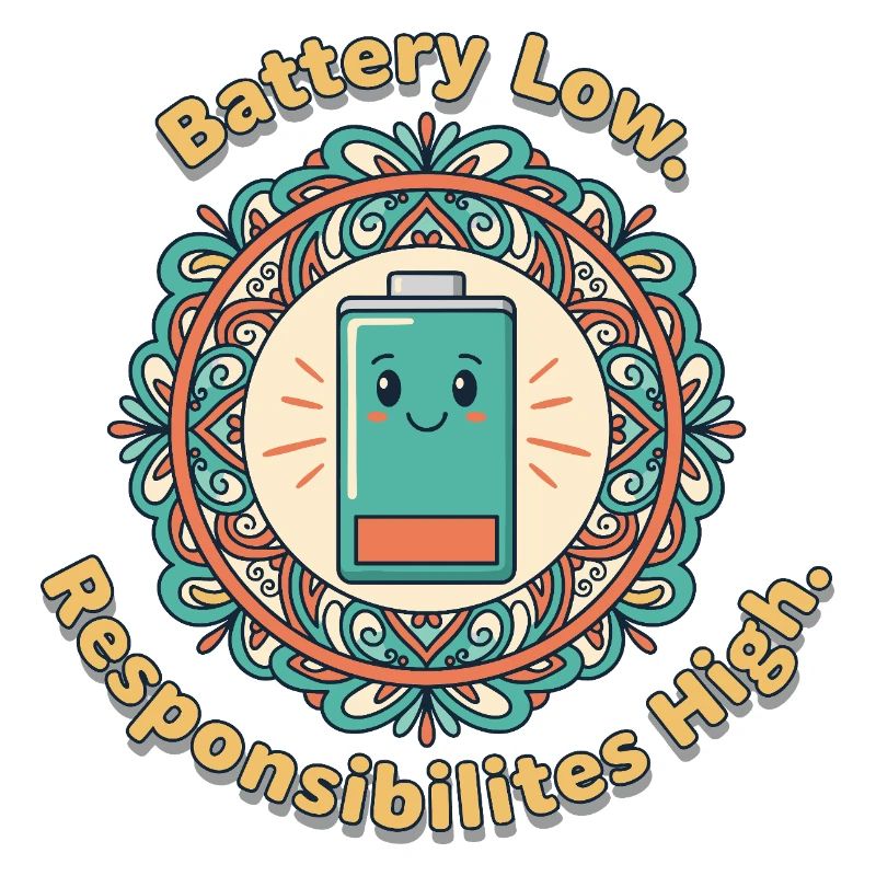 Battery Low Mandala