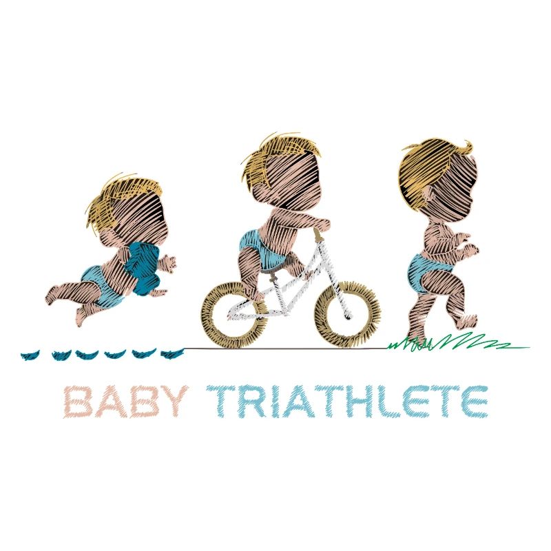 Kleiner Outdoor-Triathlet