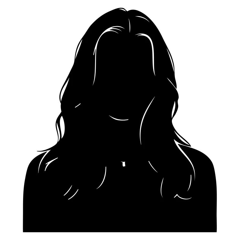 Sillouhette Frau