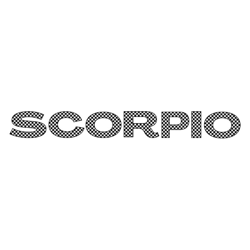 SCORPIO – Checkerboard Zodiac Statement