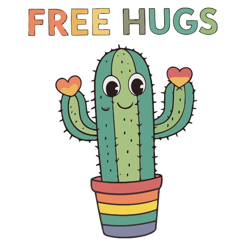 Cactus Rainbow Cuddles