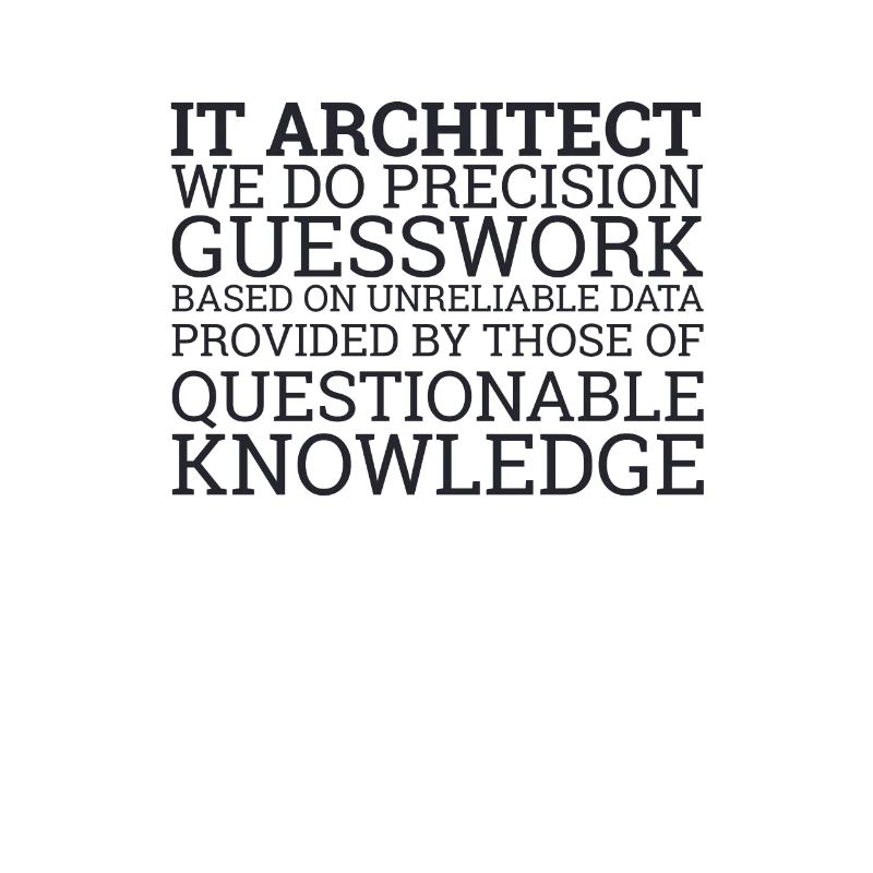 "IT-Architect Guesswork | IT-Architektur"
