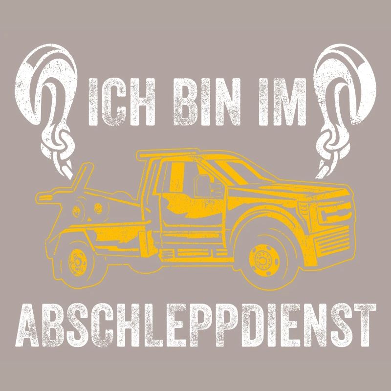 Ich Bin Im Abschleppdienst Abschlepper Geschenk
