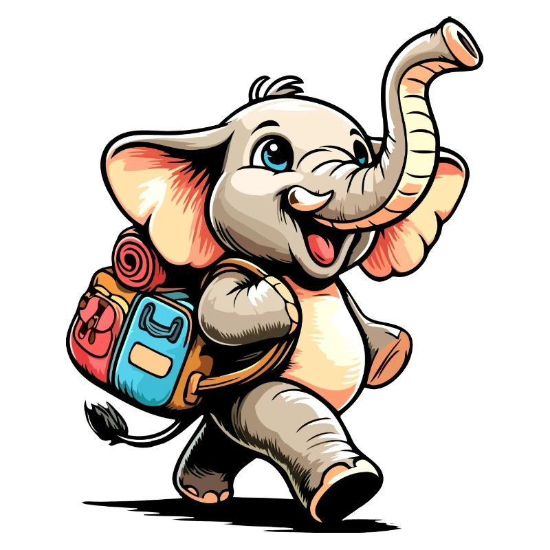 Tiny Trekker: Der lustige Elefant