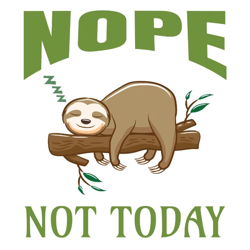 nope sloth