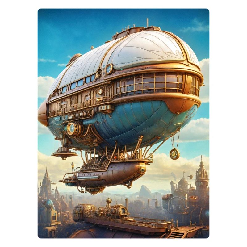 Dirigeable Steampunk 1.1