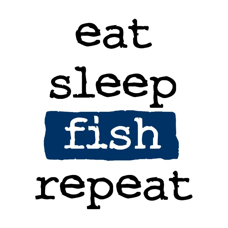 manger dormir poisson répéter