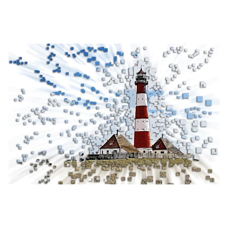 Westerhever lighthouse