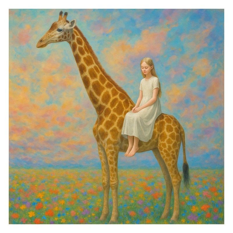 Träumen mit der Giraffe 