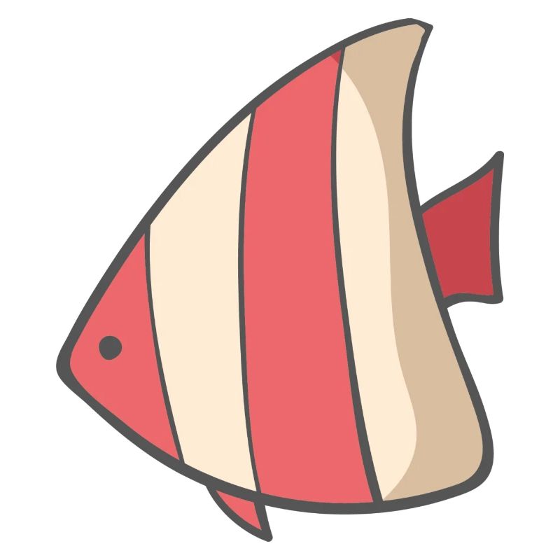 Fisch gestreift