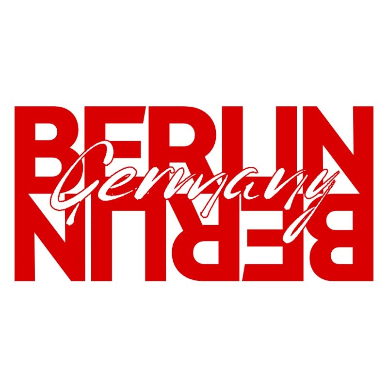 Superposition de lettrage Berlin